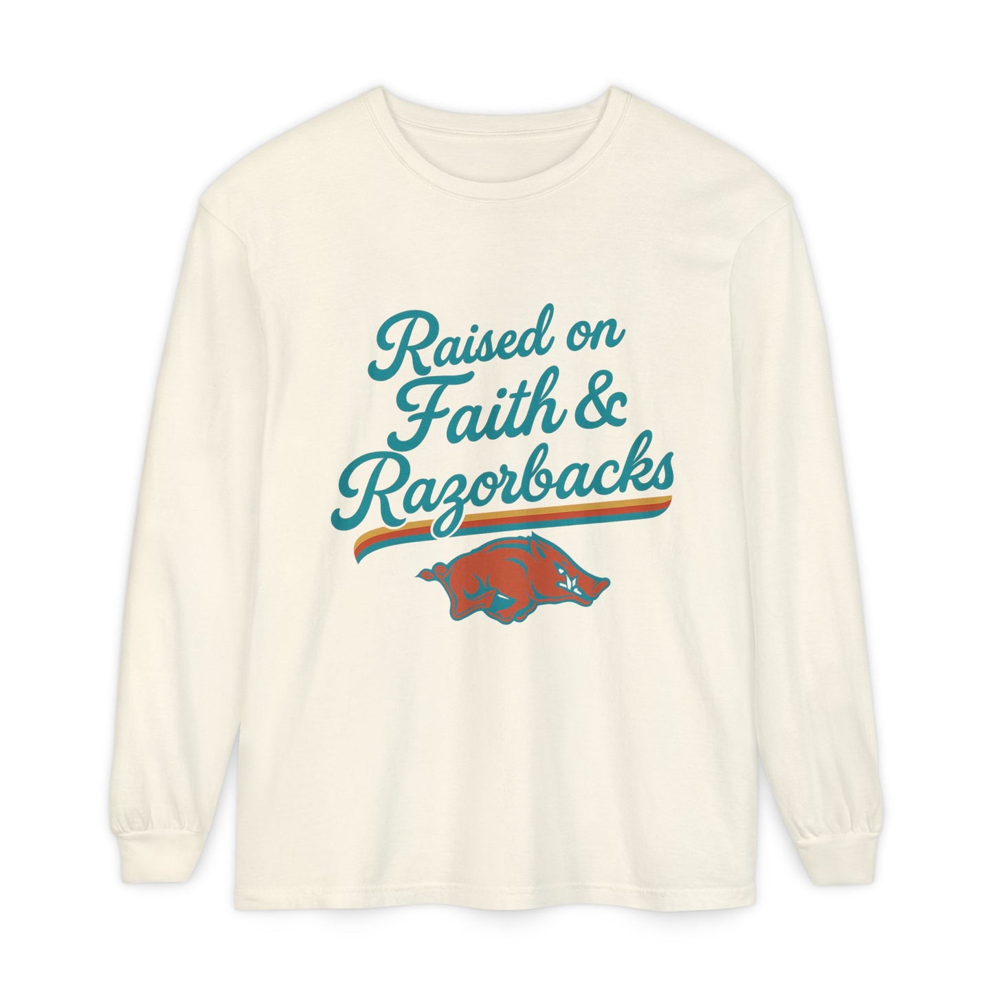 Faith & Razorbacks Long Sleeve T-Shirt