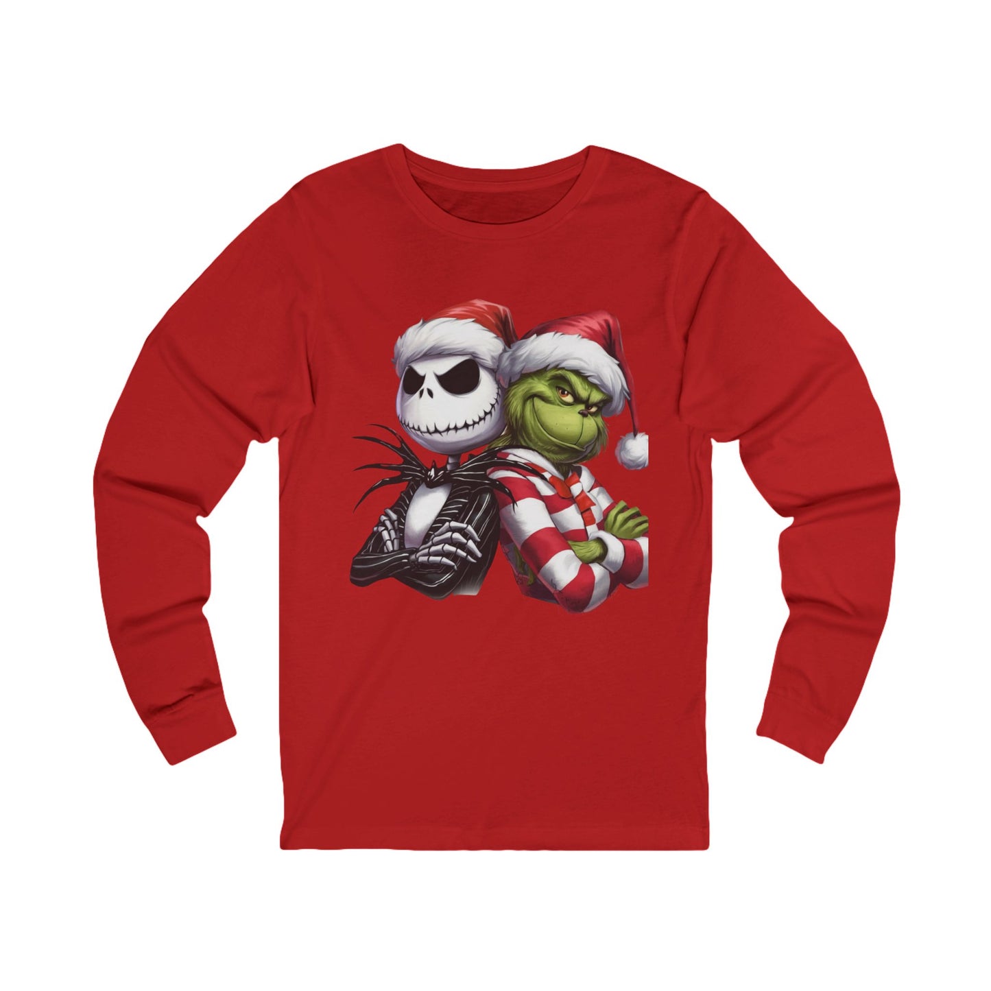 Jack and Grinch Holiday Long Sleeve Tee