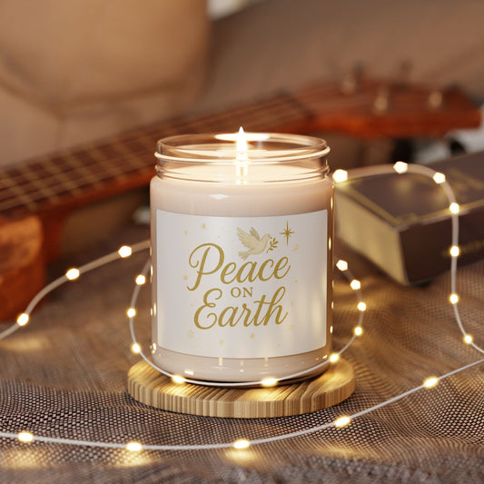 Scented Soy Candle - "Peace on Earth"