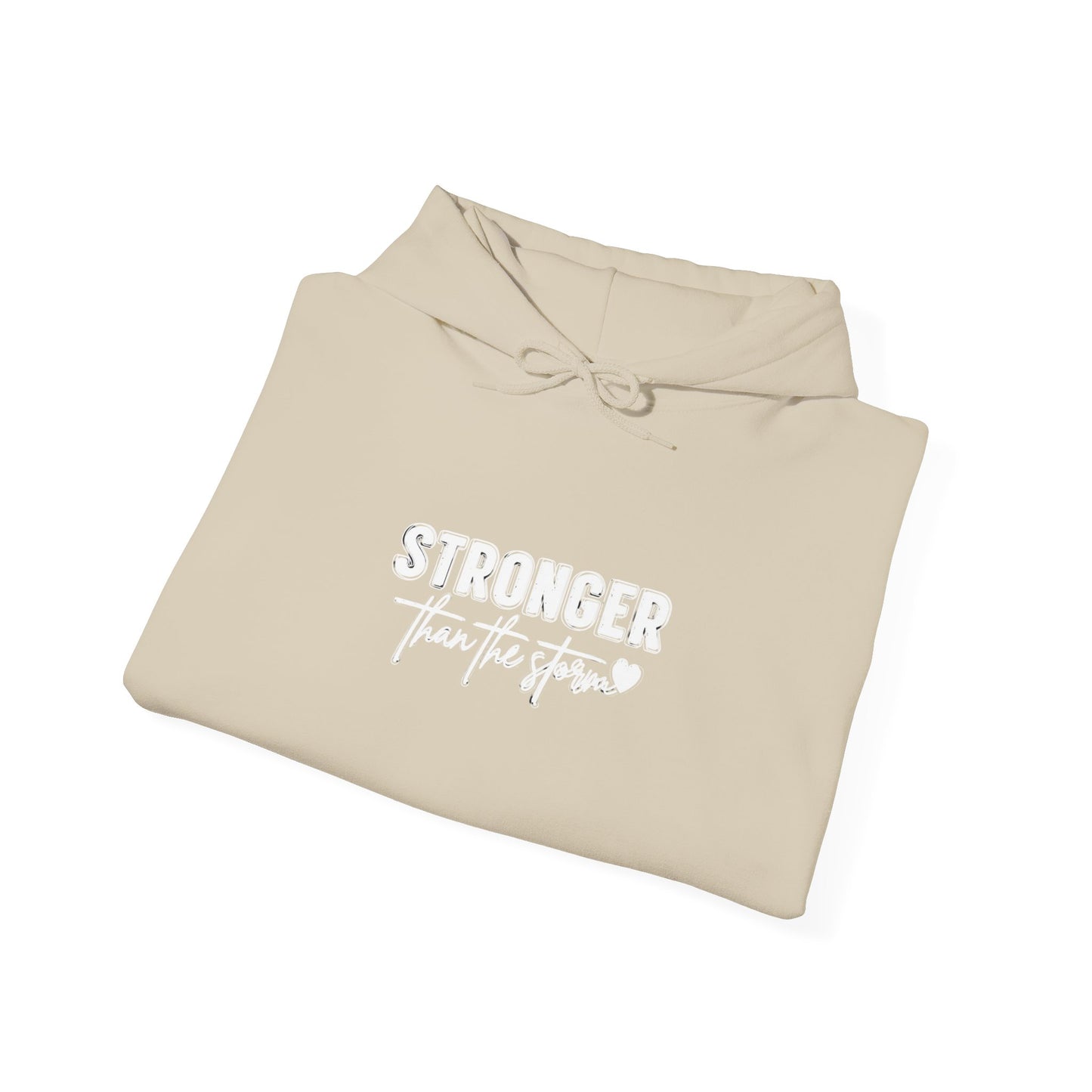 Stronger Than The Storm Hoodie – Inspirational Recovery Sweatshirt
