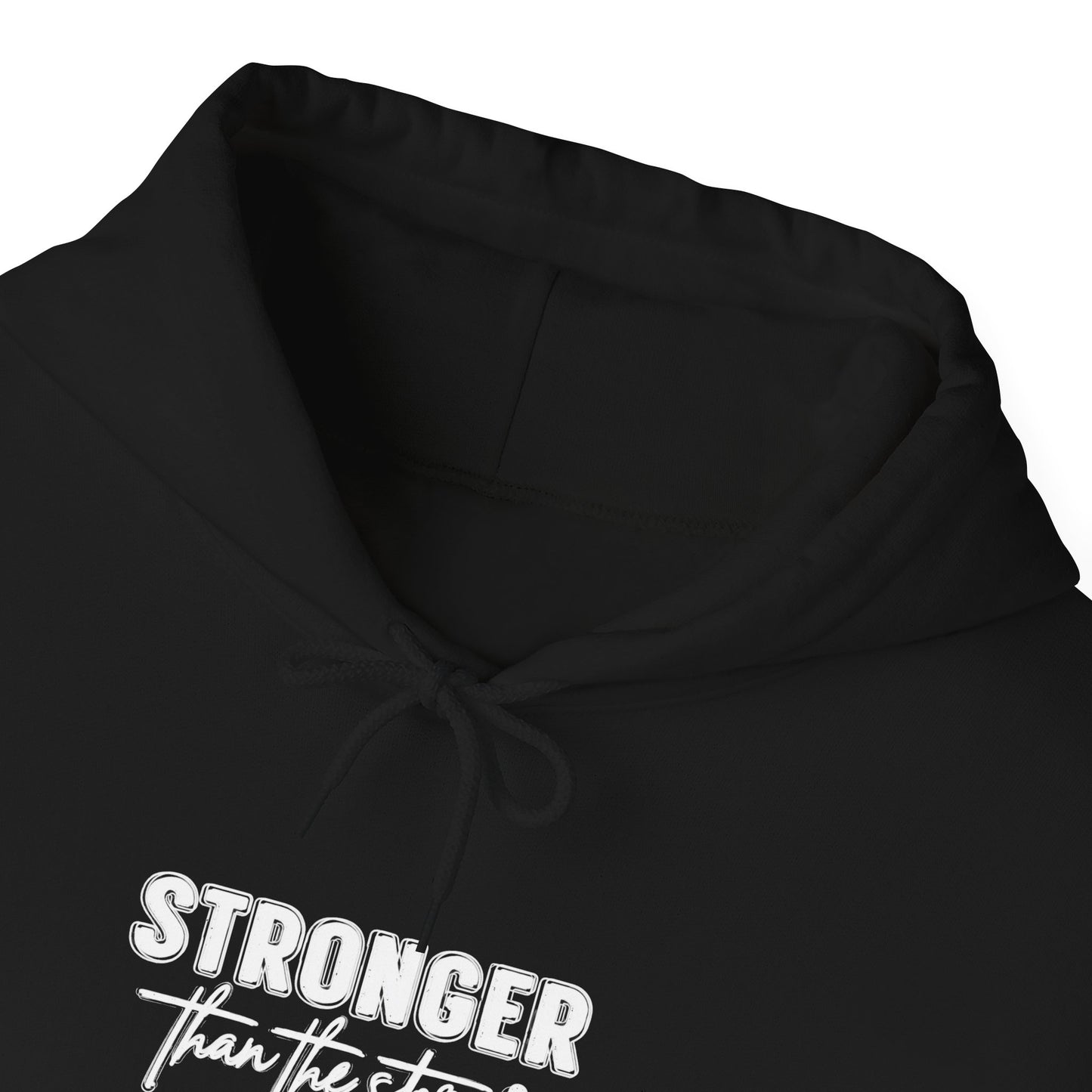 Stronger Than The Storm Hoodie – Inspirational Recovery Sweatshirt