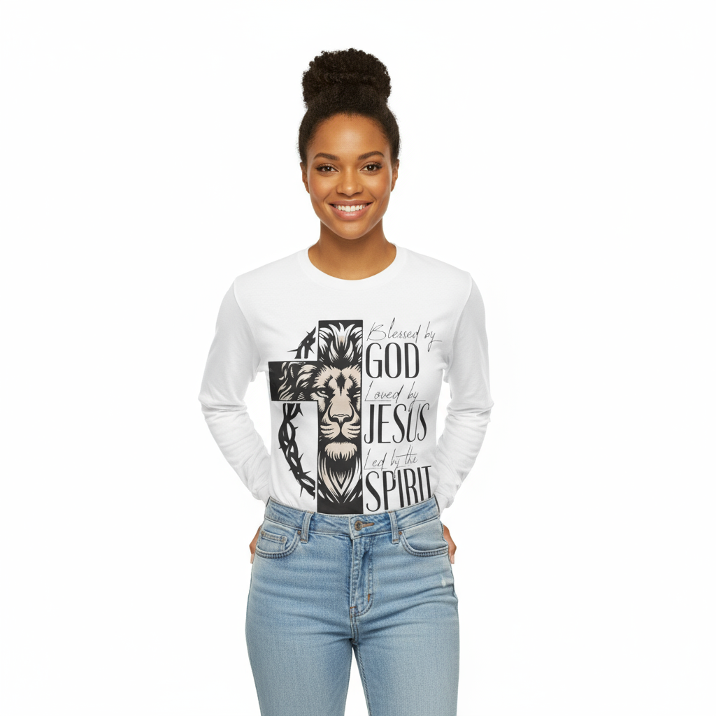 Blessed by God Unisex Long Sleeve T-Shirt
