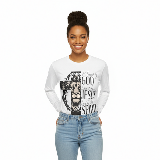 Blessed by God Unisex Long Sleeve T-Shirt