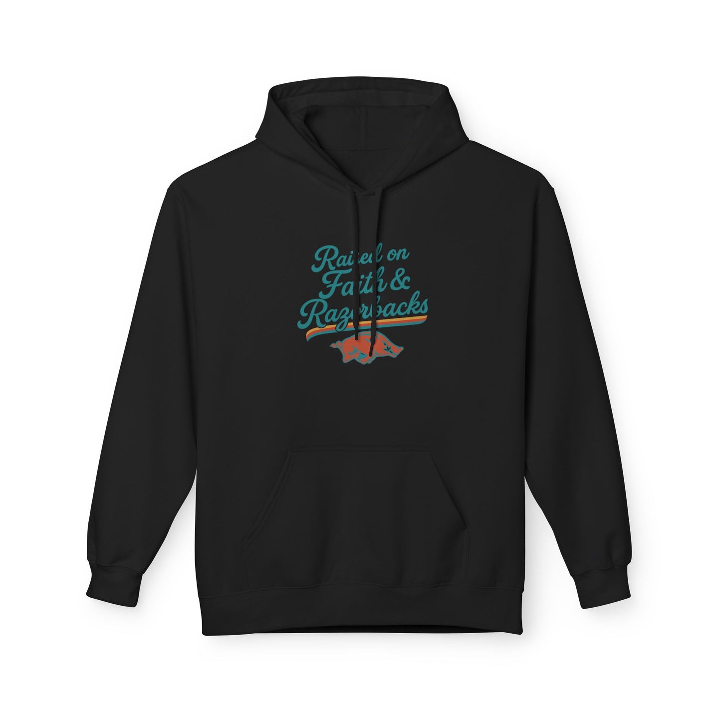 Raised on Faith & Razorbacks Hoodie