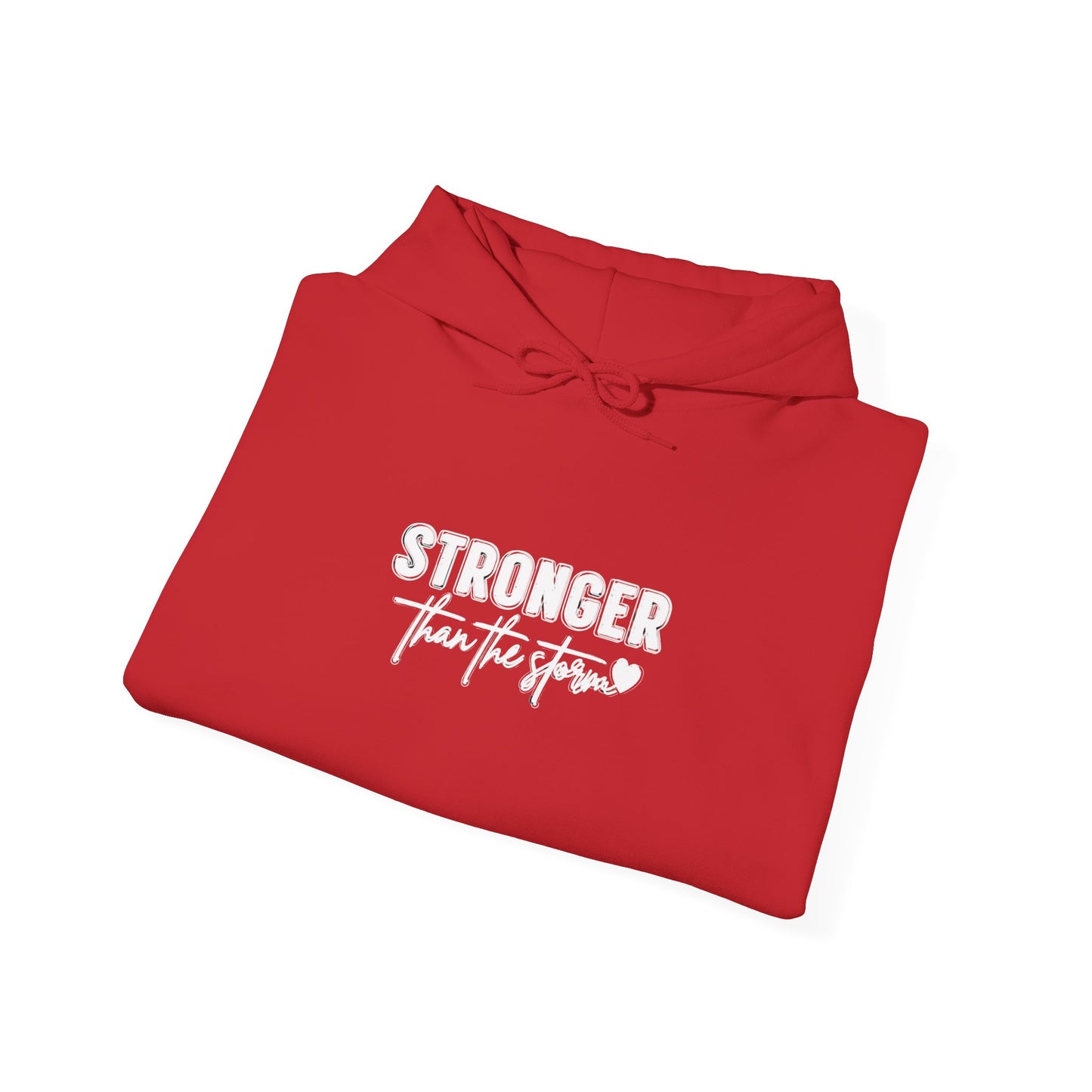 Stronger Than The Storm Hoodie – Inspirational Recovery Sweatshirt