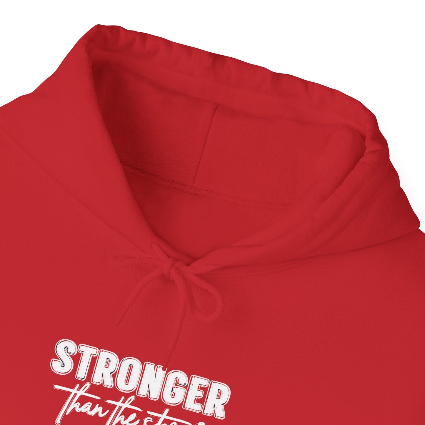 Stronger Than The Storm Hoodie – Inspirational Recovery Sweatshirt
