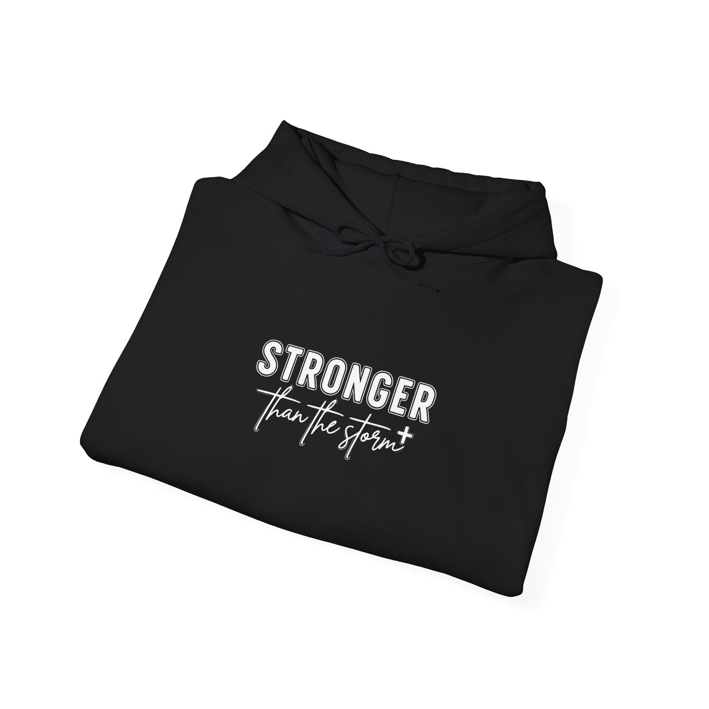 Copy of Stronger Than The Storm Hoodie – Inspirational Recovery Sweatshirt