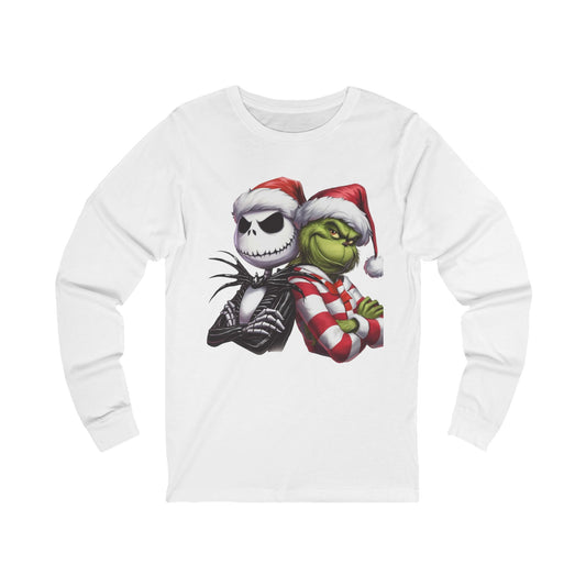Jack and Grinch Holiday Long Sleeve Tee