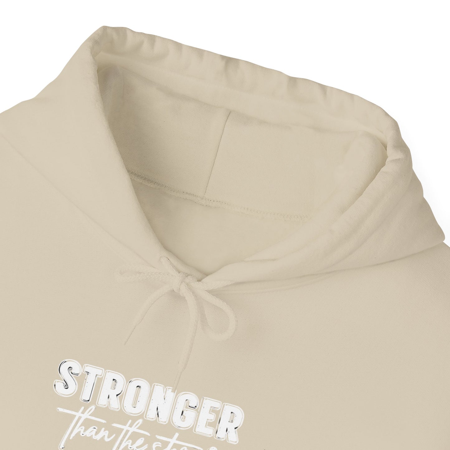Stronger Than The Storm Hoodie – Inspirational Recovery Sweatshirt